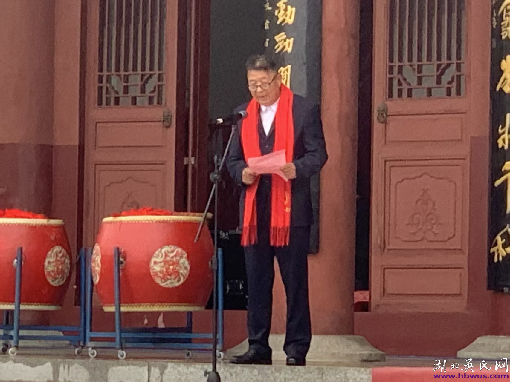 根连赣鄂 耀彩麻城——2026麻城孝感乡吴氏迎谱祭祖典礼圆满举行